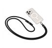 UNIVERZÁLNÍ ŠNŮRKA NA TELEFON POD KRYT/POPRUH TECH-PROTECT C7S ROPE CROSSBODY STRAP BLACK/BLACK