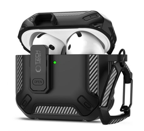 KRYT TECH-PROTECT CARBONOX APPLE AirPODS 4 BLACK