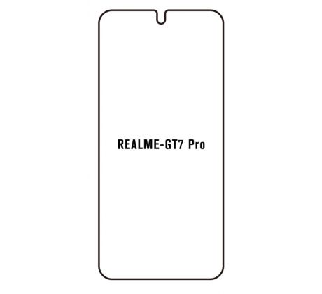 Hydrogel - ochranná fólie - Realme GT 7 Pro (case friendly) 