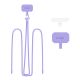 ŠŇŮRKA NA TELEFON/POPRUH TECH-PROTECT C5S ROPE CROSSBODY STRAP LAVENDER