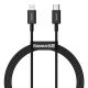BASEUS cablel Type C to Lightning PD 20W Superior CATLYS-A01 1 m cerný