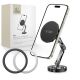 DRŽÁK DO AUTA TECH-PROTECT N57 MAGNETIC MAGSAFE DASHBOARD CAR MOUNT & DESKTOP PHONE STAND BLACK