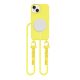 KRYT SE ŠŇŮRKOU/POPRUH NA TĚLO TECH-PROTECT MAGNECKLACE MAGSAFE iPhone 14 CANARY YELLOW