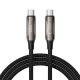 KABEL TECH-PROTECT UB10T ULTRABOOST TYPE-C CABLE PD240W/QC4.0 200CM BLACK
