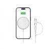 BEZDRÁTOVÁ NABÍJEČKA TECH-PROTECT QI15W-A44 MAGNETIC MAGSAFE WIRELESS CHARGER WHITE