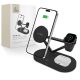 BEZDRÁTOVÁ NABÍJEČKA TECH-PROTECT QI15W-A41 3IN1 MAGNETIC MAGSAFE WIRELESS CHARGER BLACK