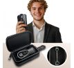 POUZDRO FARADAYA TECH-PROTECT KLR300 POUCH KEYLESS RFID SIGNAL BLOCKER CASE CARBON