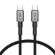KABEL TECH-PROTECT ULTRABOOST DNA TYPE-C CABLE PD60W/3A 25CM IRON GREY