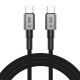 KABEL TECH-PROTECT ULTRABOOST DNA TYPE-C CABLE PD100W/5A 200CM IRON GREY