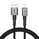 KABEL TECH-PROTECT ULTRABOOST DNA LIGHTNING CABLE 15W/2.4A 100CM IRON GREY