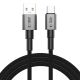 KABEL TECH-PROTECT ULTRABOOST DNA TYPE-C CABLE 15W/3A 200CM IRON GREY