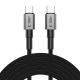 KABEL TECH-PROTECT ULTRABOOST DNA TYPE-C CABLE PD100W/5A 300CM IRON GREY