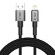 KABEL TECH-PROTECT ULTRABOOST DNA LIGHTNING CABLE 15W/2.4A 200CM IRON GREY