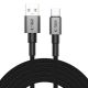 KABEL TECH-PROTECT ULTRABOOST DNA TYPE-C CABLE 15W/3A 300CM IRON GREY