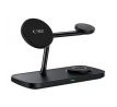 BEZDRÁTOVÁ NABÍJEČKA TECH-PROTECT QI15W-A45 3IN1 MAGNETIC MAGSAFE WIRELESS CHARGER BLACK