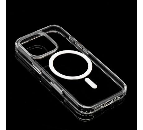 Clear Elite Mag Cover Antiyellowing s Camera Control button and MagSafe  iPhone 16 Pro prusvitný