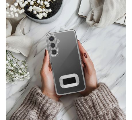 Case GLAM  Samsung Galaxy A36 5G stríbrný