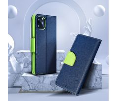 FANCY Book   Samsung Galaxy A56 tmavemodrý / žlutý limetkový