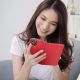 SMART CASE Book  Samsung Galaxy A56 5G cervený