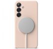 KRYT RINGKE SILICONE MAGNETIC MAGSAFE SAMSUNG GALAXY S25+ Plus PINK SAND