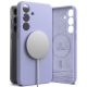 KRYT RINGKE SILICONE MAGNETIC MAGSAFE SAMSUNG GALAXY S25 LAVENDER
