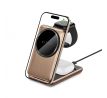 TECH-PROTECT QI15W-A42 3IN1 MAGNETIC MAGSAFE WIRELESS CHARGER DESERT GOLD
