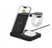 TECH-PROTECT QI15W-A37 3IN1 WIRELESS CHARGER FOR ANDROID & APPLE BLACK