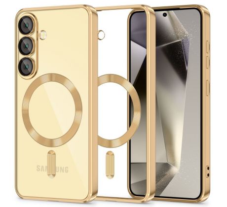 KRYT TECH-PROTECT MAGFLEX MAGSAFE SAMSUNG GALAXY S25 SHINY GOLD