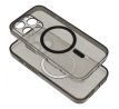 CLEAR MAG COVER  with camera protection s MagSafe  iPhone 14 Pro Max cerný glitter