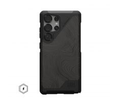 UAG Urban Armor Gear  METROPOLIS LT MAGNET with built-in magnet  Samsung Galaxy S25 Ultra 5G topography cerný