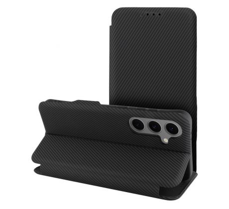 FOLIO Side Magnet book   Samsung Galaxy S25 cerný