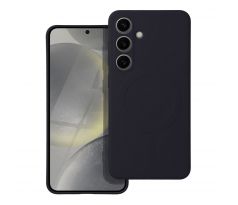 SILICONE MAG COVER  s MagSafe  Samsung Galaxy A36 cerný