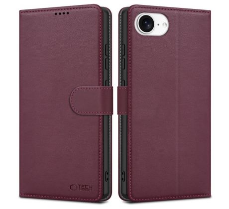 TECH-PROTECT WALLET iPhone 16E MULBERRY
