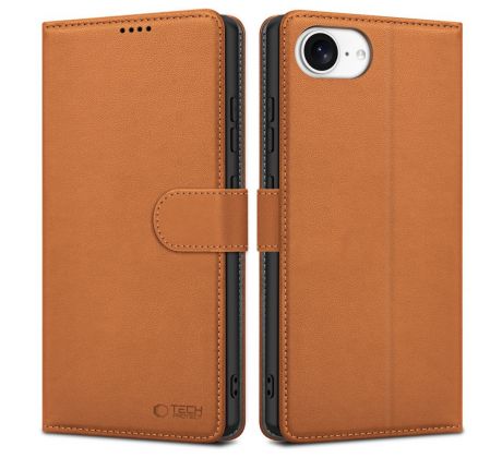 TECH-PROTECT WALLET iPhone 16E SADDLE BROWN