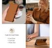 TECH-PROTECT WALLET iPhone 16E SADDLE BROWN