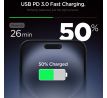 SPIGEN ESSENTIAL EE201EU 1-PORT NETWORK CHARGER 20W WHITE