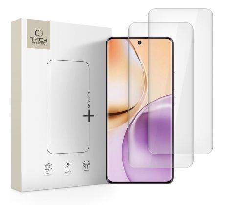 TECH-PROTECT GLASS UV+ 2-PACK REALME 14 Pro 5G CLEAR