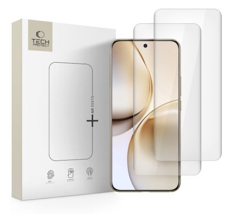 TECH-PROTECT GLASS UV+ 2-PACK REALME 14 Pro+ Plus 5G CLEAR