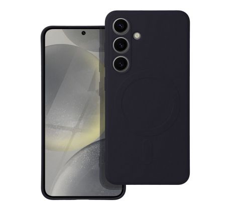 SILICONE MAG COVER  s MagSafe  Samsung Galaxy A56 cerný