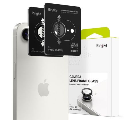 RINGKE CAMERA FRAME PROTECTOR 2-PACK iPhone 16E BLACK