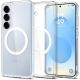 SPIGEN ULTRA HYBRID MAG MAGSAFE SAMSUNG GALAXY S25 CLEAR/WHITE