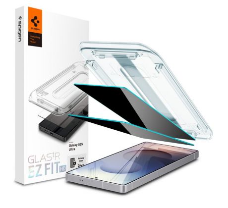 SPIGEN GLAS.TR ”EZ FIT” HD 2-PACK SAMSUNG GALAXY S25 ULTRA PRIVACY