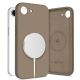 TECH-PROTECT LIQUID SILICONE MAGSAFE iPhone 16E CHOCOLATE BROWN