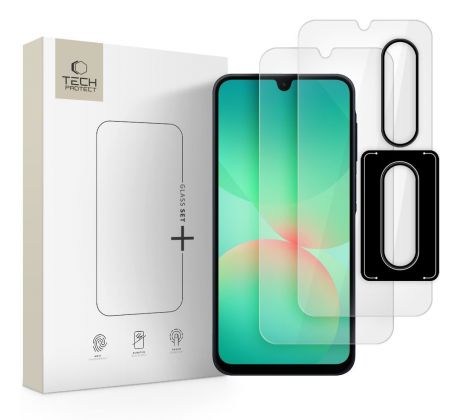 TECH-PROTECT GLASS SET+ SAMSUNG GALAXY A26 5G CLEAR