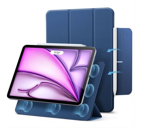 ESR REBOUND MAGNETIC iPad PRO 12.9” 4 / 5 / 6 / 2020-2022 / Air 13” 1 / 2 / 2024-2025 NAVY BLUE