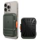 SPIGEN LOCK FIT MAGSAFE UNIVERSAL MAGNETIC CARD HOLDER MILITARY GREEN