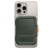 SPIGEN LOCK FIT MAGSAFE UNIVERSAL MAGNETIC CARD HOLDER MILITARY GREEN