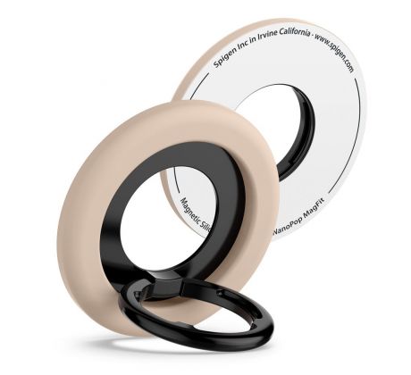 SPIGEN NANO POP MAGSAFE PHONE RING COCONUT BEIGE