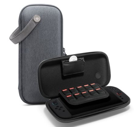 SPIGEN KLASDEN POUCH NINTENDO SWITCH 2 CHARCOAL GREY