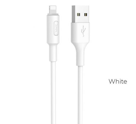 HOCO cable USB A to Lightning 2A X25 1 m bílý
